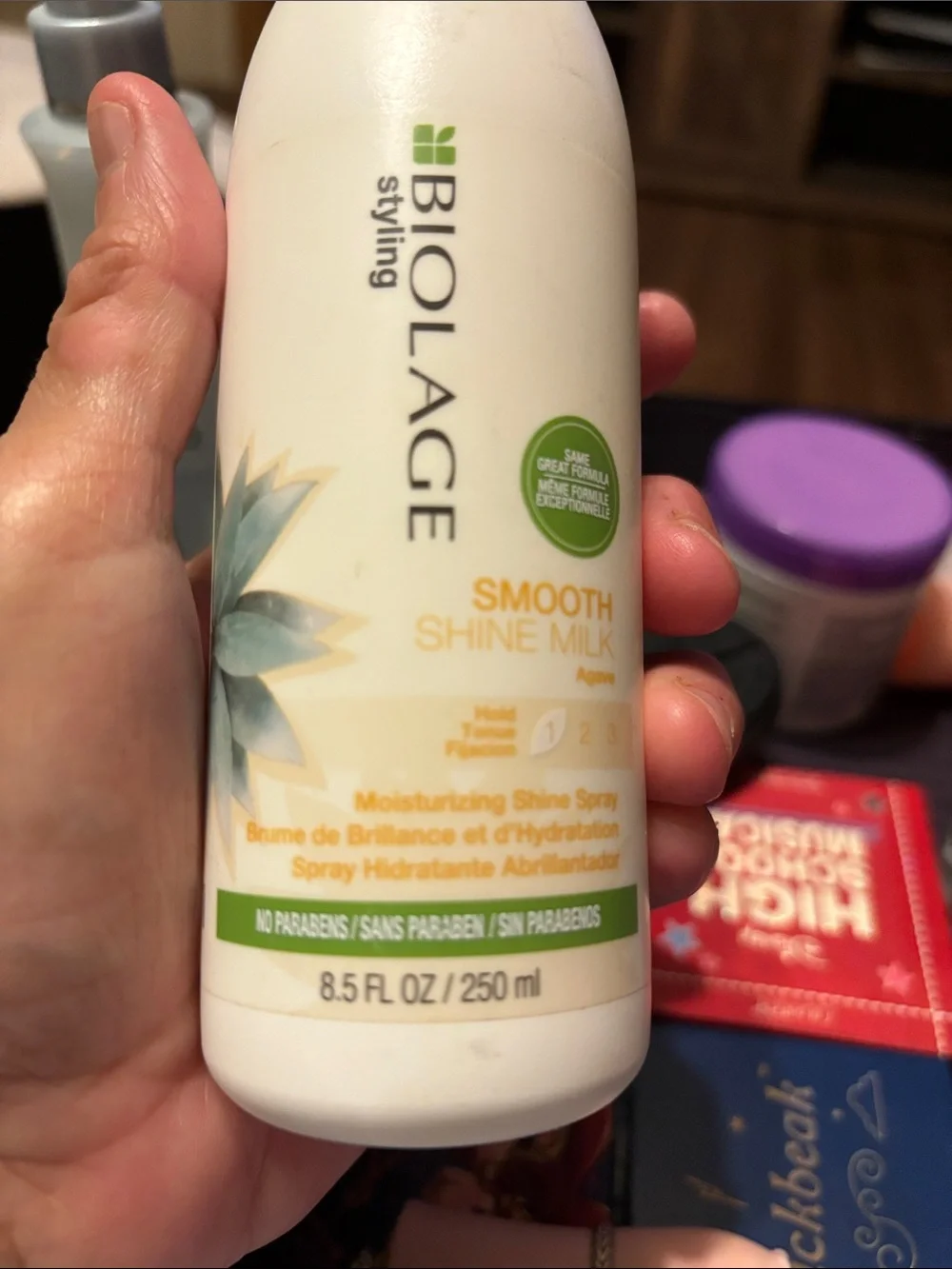 Biolage Smooth Shine Milk - Lightweight Shine Spray